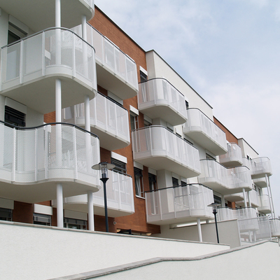 [Translate to Hungary:] Dierované plechy - kruhové otvory - perfora.sk