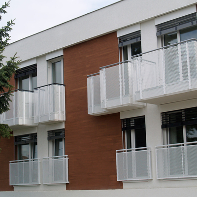 [Translate to Hungary:] Dierované plechy - kruhové otvory - perfora.sk