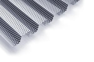 [Translate to Hungary:] Fasádne trapézové perforované plechy | Perfora.sk